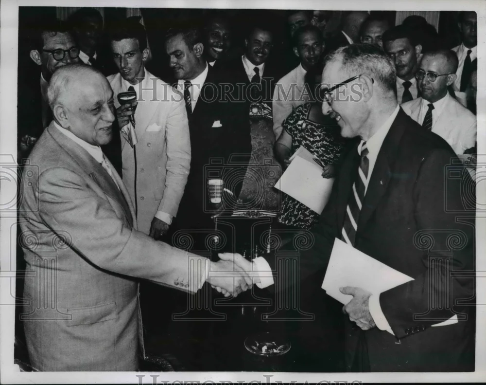 1957 Press Photo Brazil to Allow U.S. Missile Station - nee07563