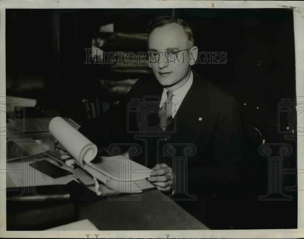 1934 Press Photo Joseph Kraja - nee12779