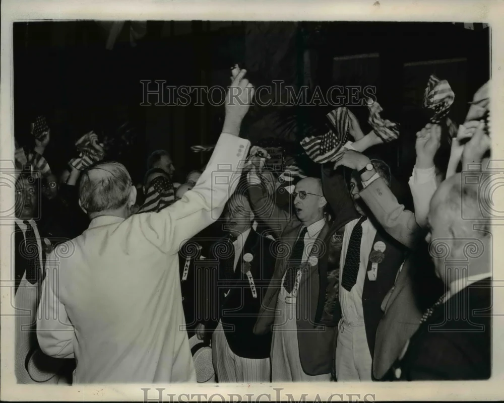 1940 Press Photo Republican Glee Club from Columbus Ohio - nee15729