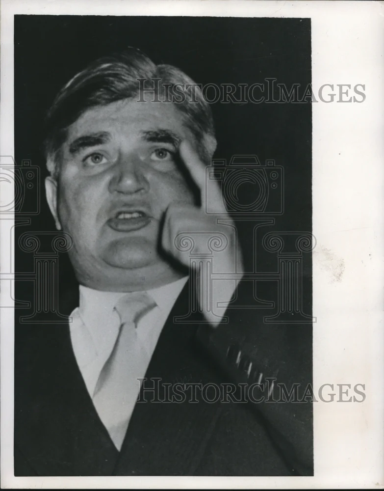 1954 Press Photo Aneurin Bevan of England - nee21160