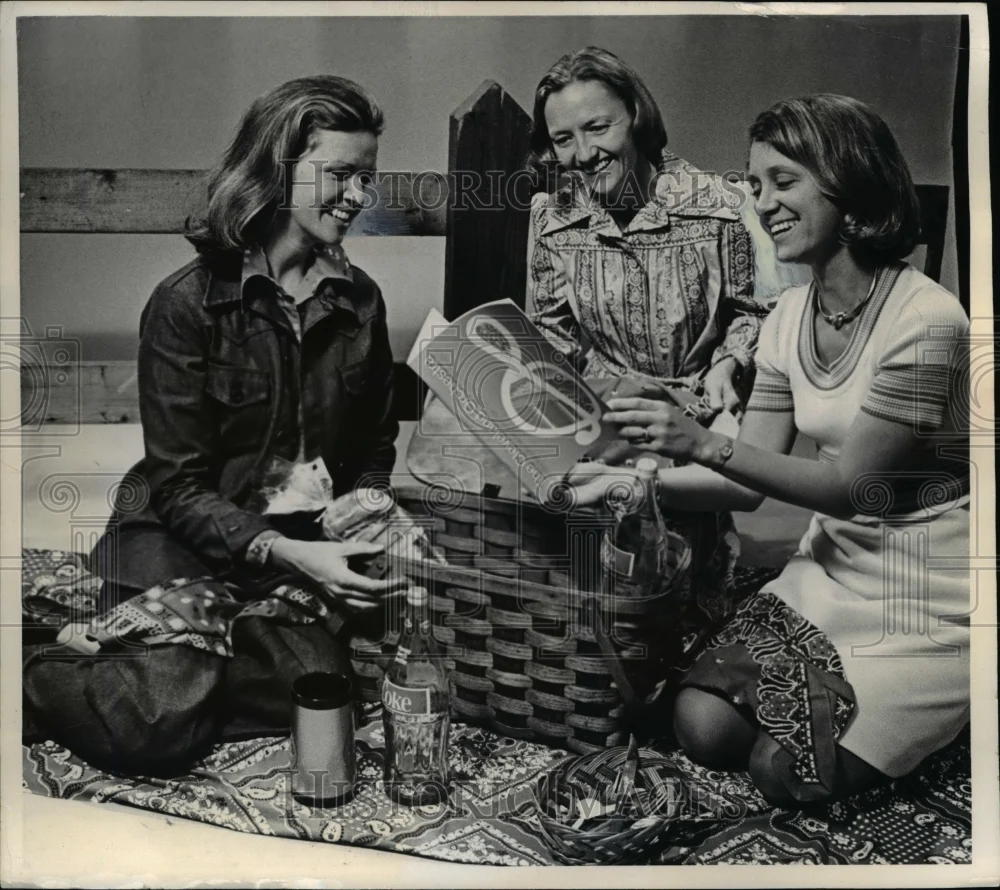 1974 Press Photo W.Williams,A.Micitel & K. Pinkerton i Fanfave - nee40311