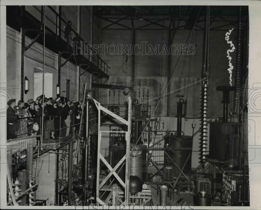 1939 Press Photo Pasadena California, Robert A Millikan Nobel Prize Winner.