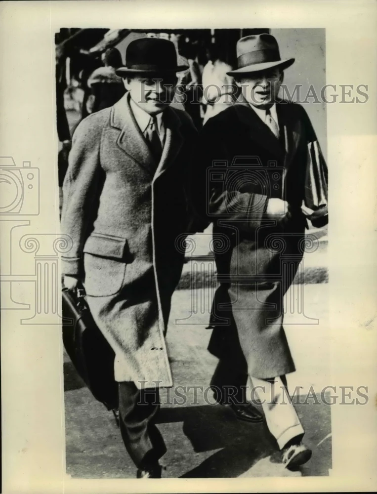 1933 Press Photo Edmund J. Wrigley Liquor Racket New York - nee47181