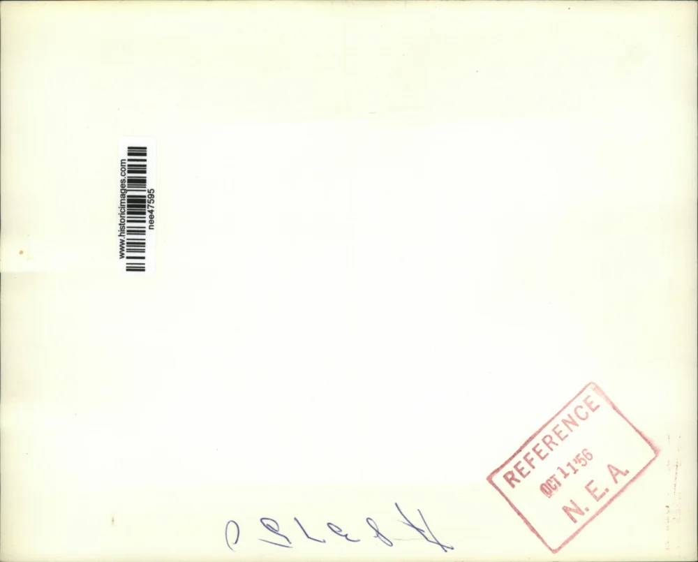 1956 Press Photo VP Richard Nixon @ Merrimac Park campaigning for President - Image 2