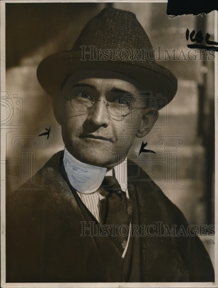 1926 Press Photo Dr. D.E. Hahn Korean Dentist - nee59676