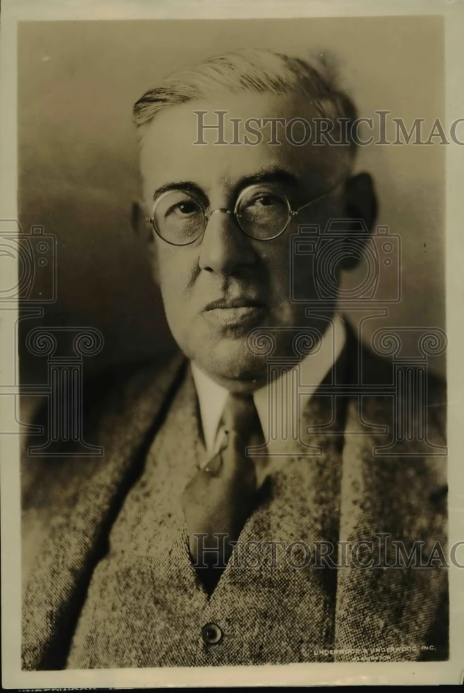 1927 Press Photo P.H.Callahan of Louisville, Sec.of the Memorial Association