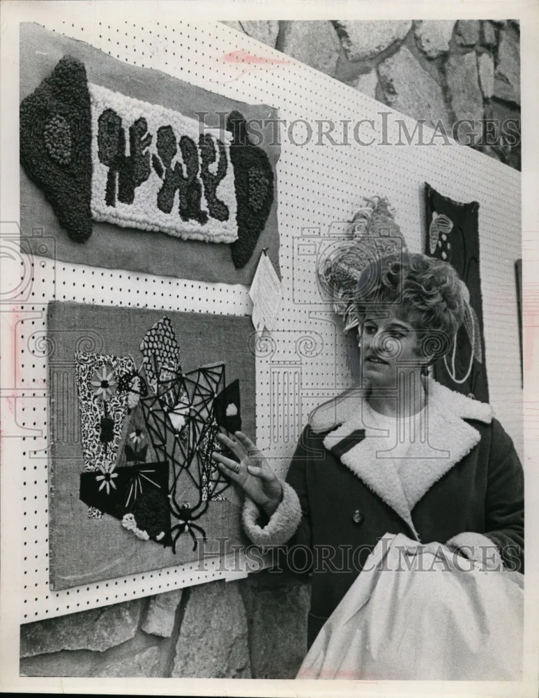 Undated Press Photo Mrs.Elsworth-Fisher of Willoughby - nee95039