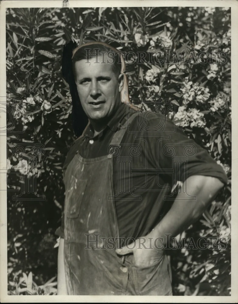 1929 Press Photo Bill Williams - nee97917