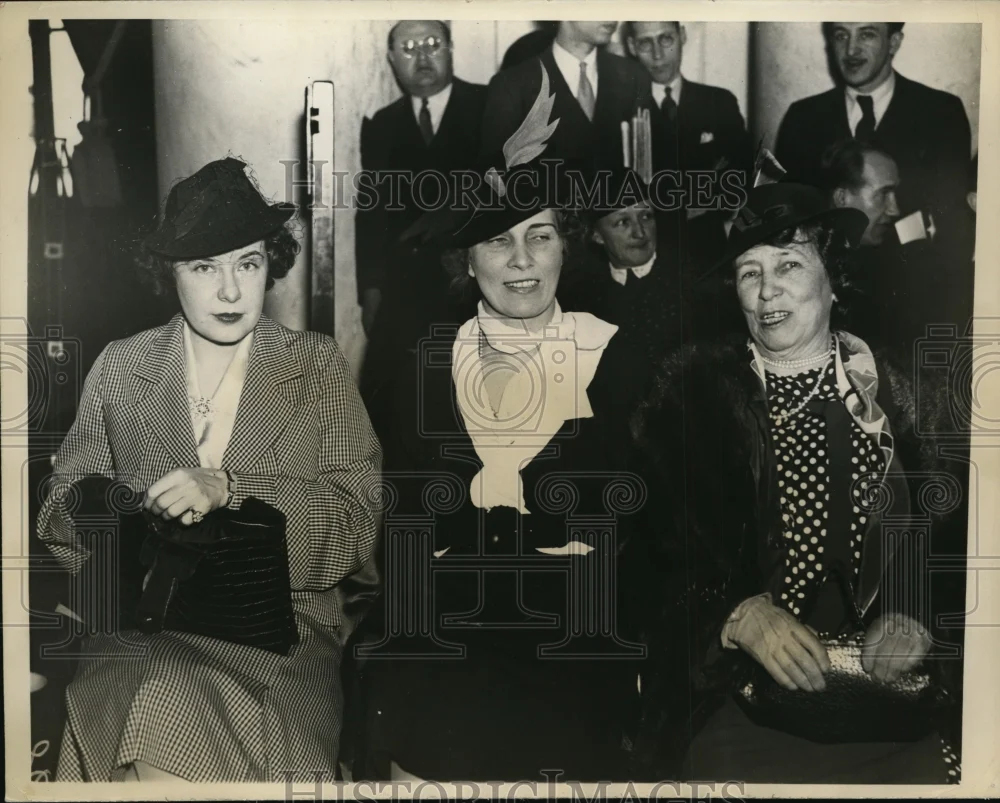 1937 Press Photo Women at Senate Judiciary Committee Hearing, Washington D.C.