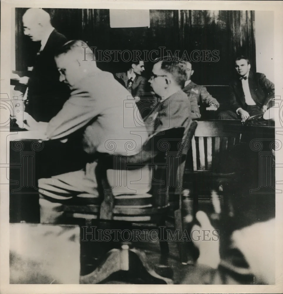 1951 Press Photo Kenneth Dixon On Trial For Defamations of Attorneys and Others