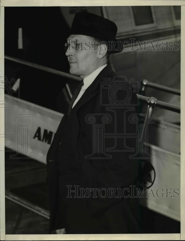1938 Press Photo Dr. Vern Mason - nef10725