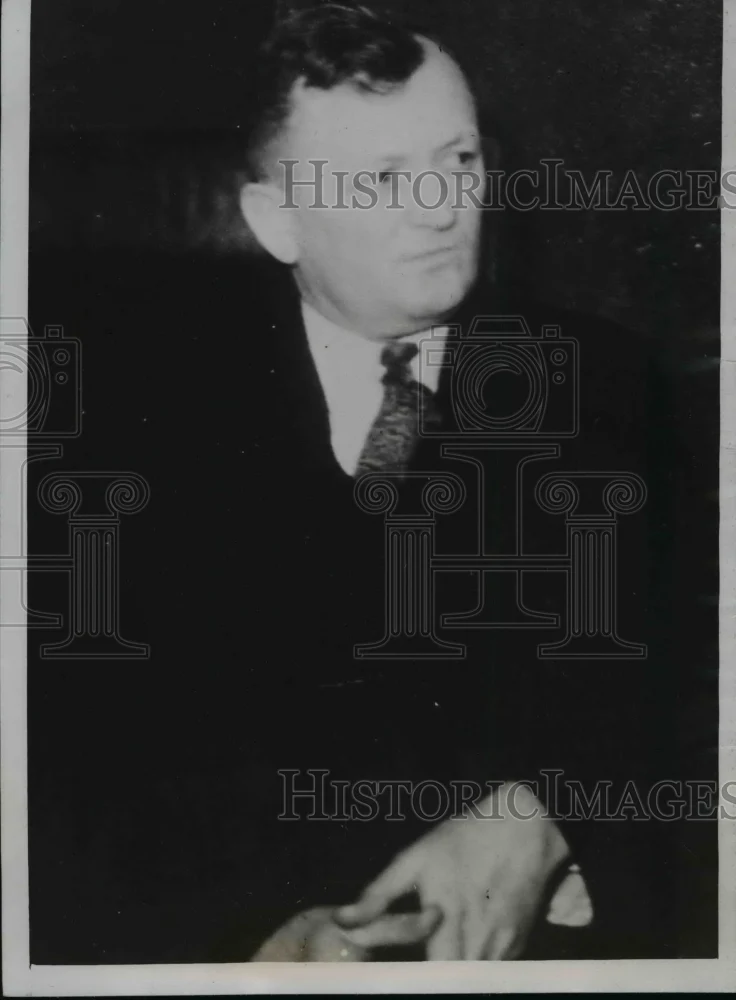 1935 Press Photo Judge Thurman Hurst of Tulsa to Preside on Phil Kennamer Trial