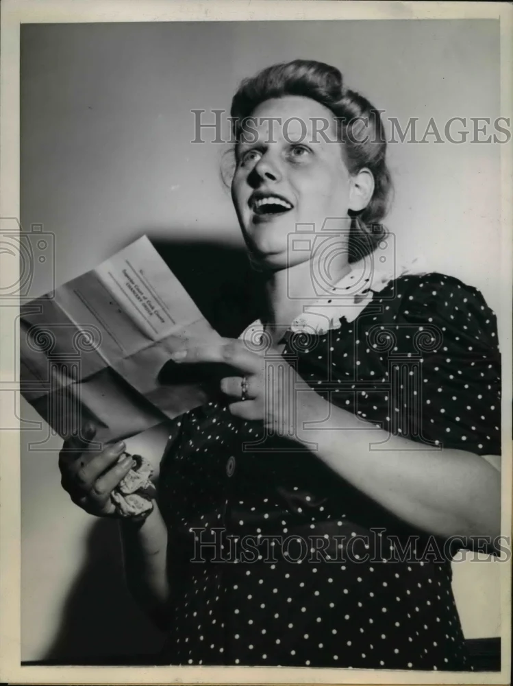 1944 Press Photo Doyle vs. Doyle reconciliation in a Chicago divorce case