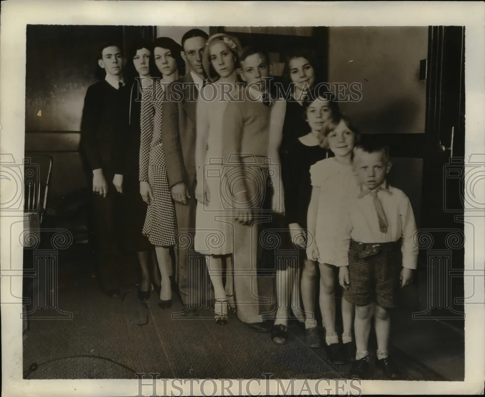 1932 Press Photo Mr.and Mrs Samuel A.McCoy Children sue for the death of parents