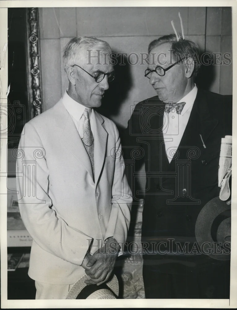 1936 Press Photo Dr Francis Townsend at Republican National Convention