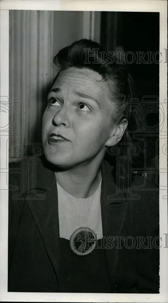 1941 Press Photo Birmingham Police Try to Identify Phyllis LaCourse - nef27508