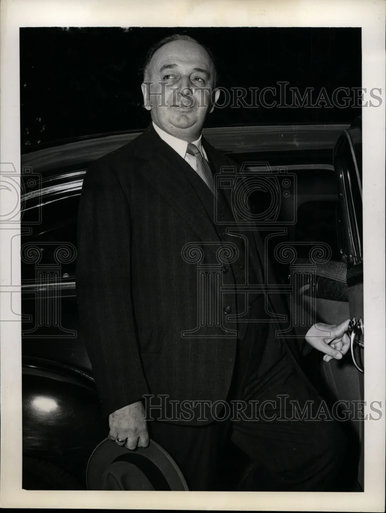1941 Press Photo Yugoslavian Minister to the U.S. leaving the White House