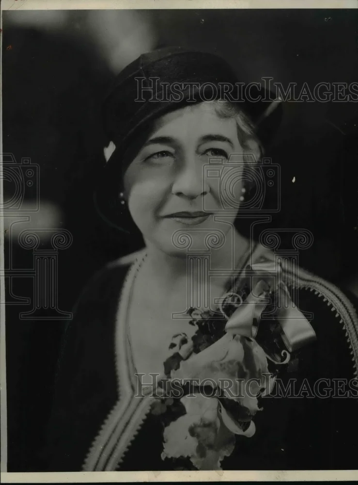1933 Press Photo Ruth Bryan Owen - nef29281