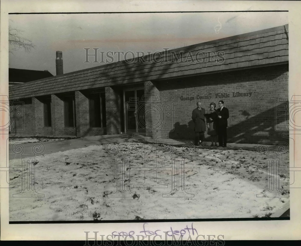 Press Photo Geauga County, Ohio Library Board Members - nef30913