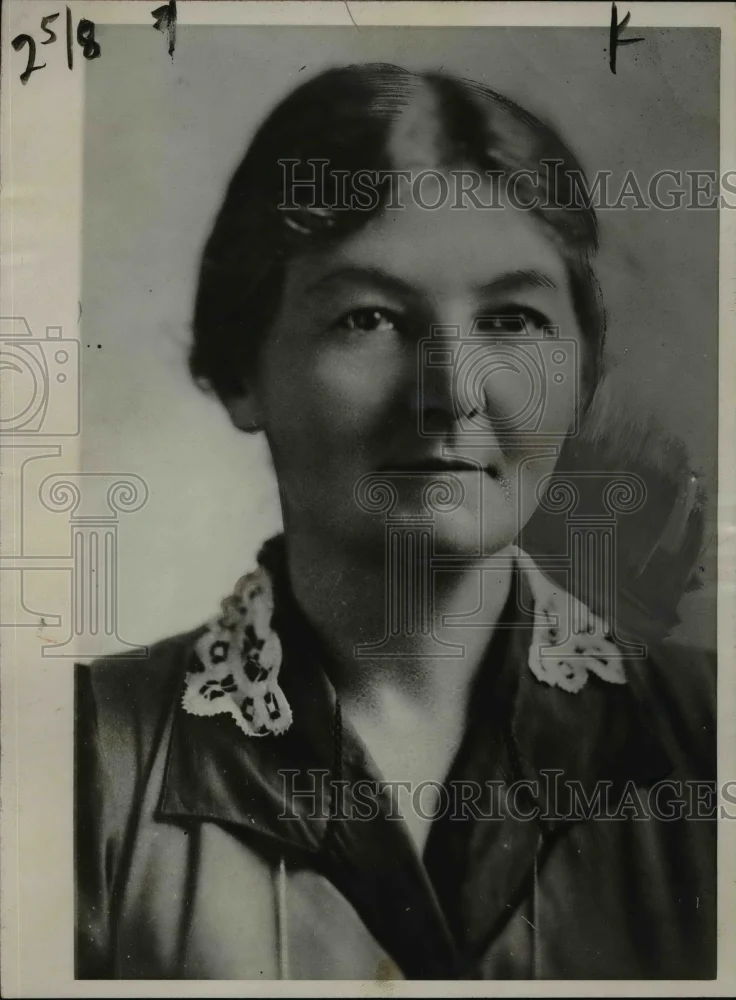 1929 Press Photo Margaret Banfield of England - nef31323