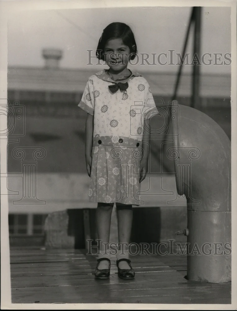 1932 Press Photo Robeen Taylor traveling from Los Angeles to Costa Rica alone