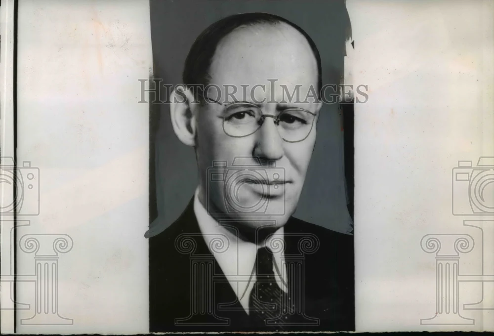1956 Press Photo Vernon Nickell of Illinois - nef40477