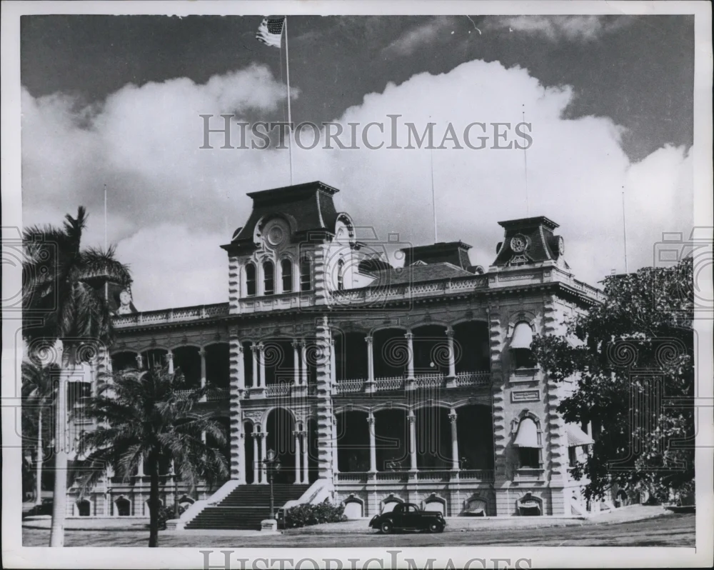 1970 Press Photo Iolani Palace, Honolulu, Hawaii - nef43676