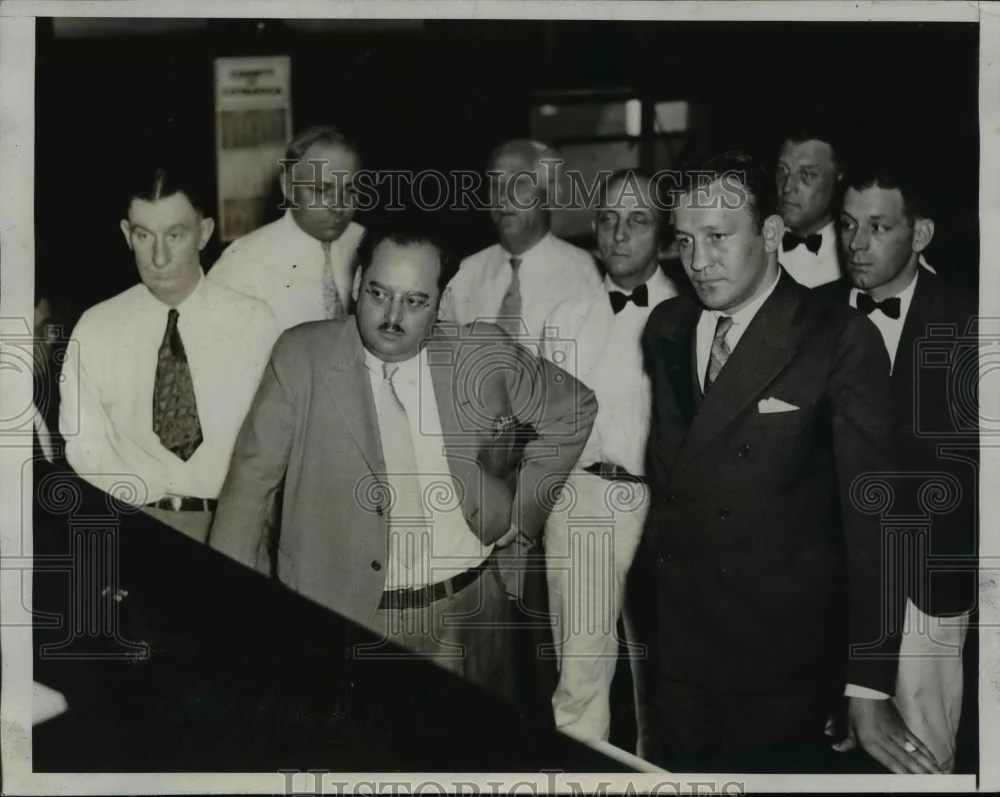 1933 Press Photo Ray I. Turk Sentenced in Ellington Apartments Arson, Chicago