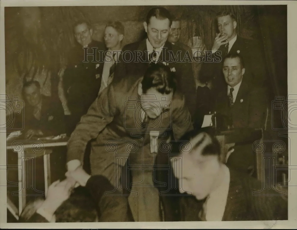 1939 Press Photo Homer Martin at United Auto Workers Convention, Detroit
