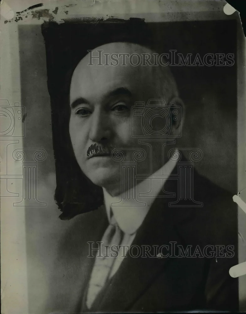 1925 Press Photo S.O. Davis of Cleveland, Ohio - nef45588