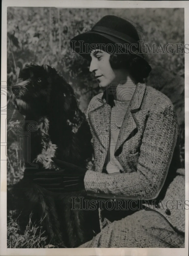 1939 Press Photo Frances Packard - nef47063
