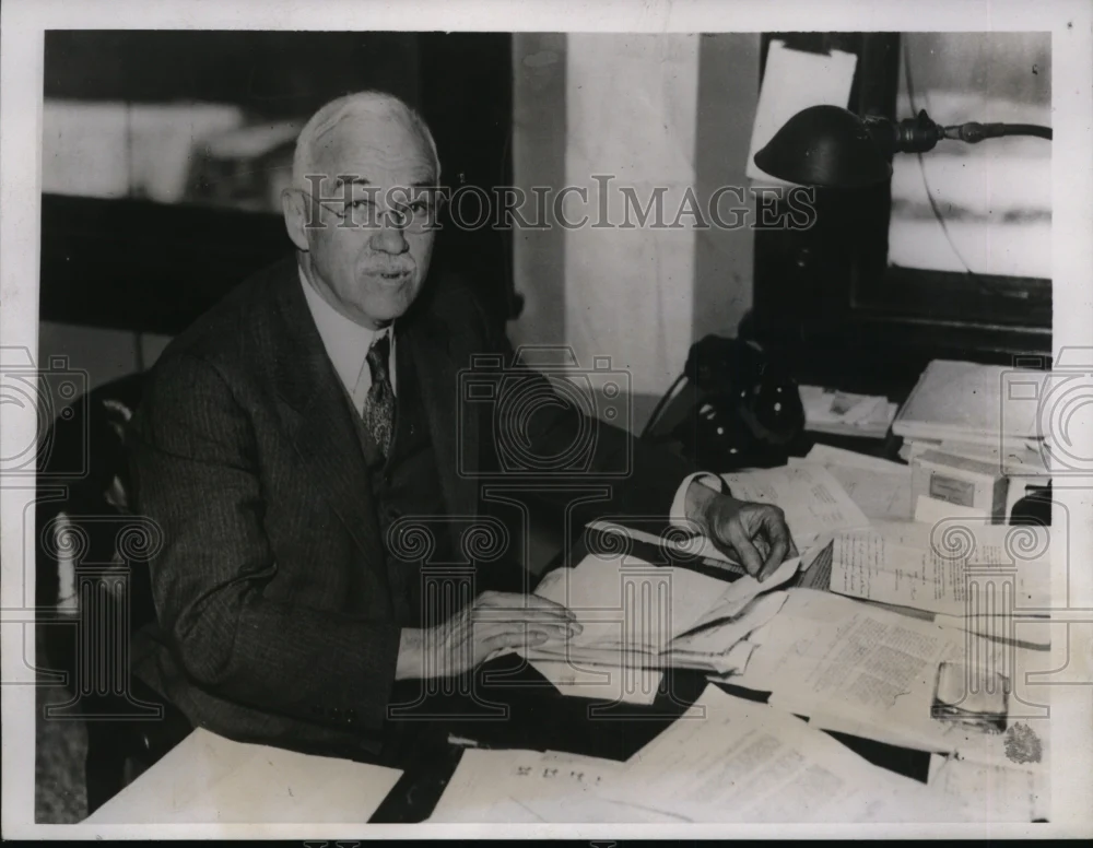 1934 Press Photo Dr. William H. Park, Development Infantile Paralysis Serum
