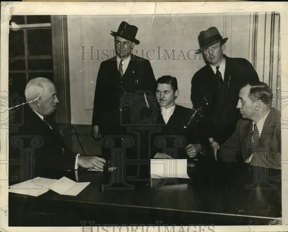 1935 Press Photo Alexander Kaminski, Murdered Springfield Prison Guard