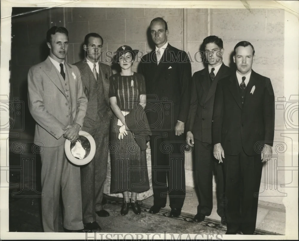 1934 Press Photo Young Democratic Clubs of America Leaders in Washington, D.C.