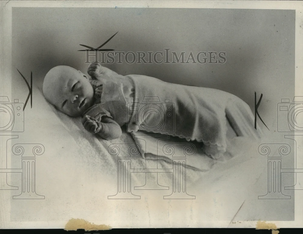 1931 Press Photo Newborn Princess Beatrix of the Netherlands - nef57737