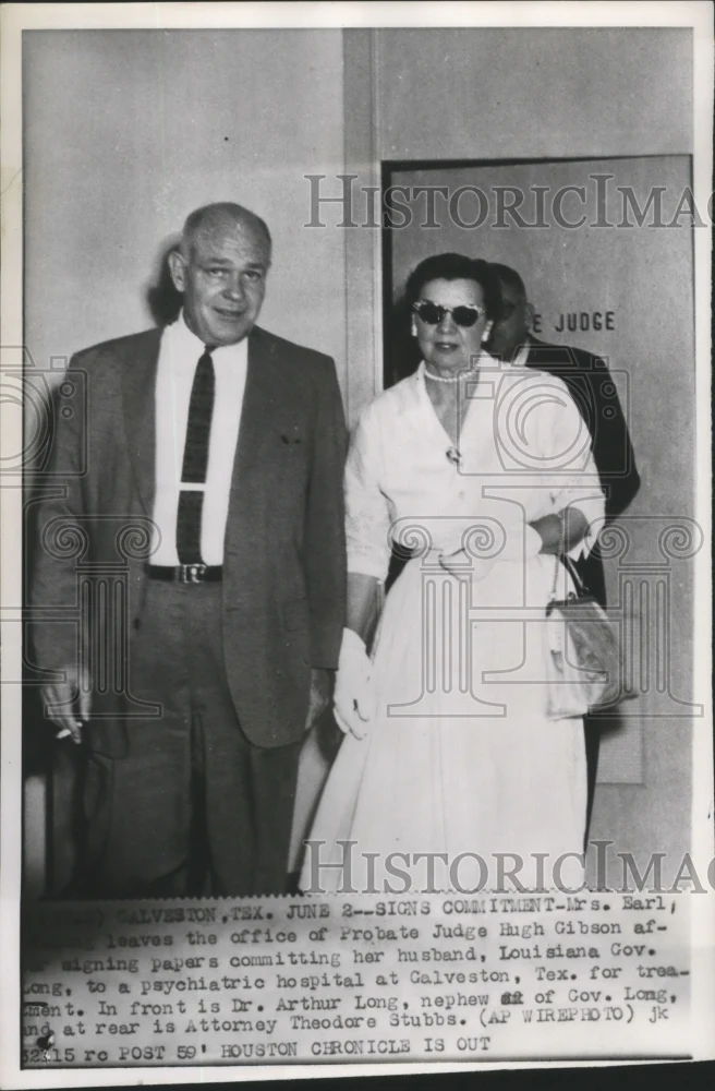 1959 Press Photo Dr. Arthur Long Nephew of Gov Long and Attorney Theodore Stubbs