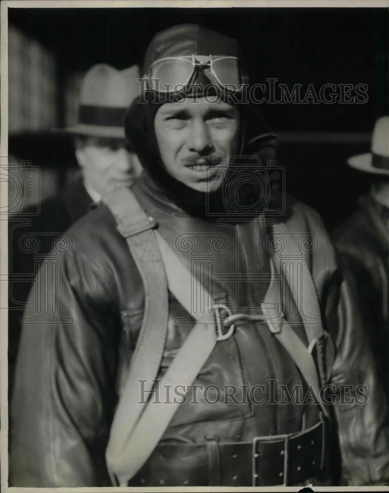 1929 Press Photo St Mack E, North in military uniform