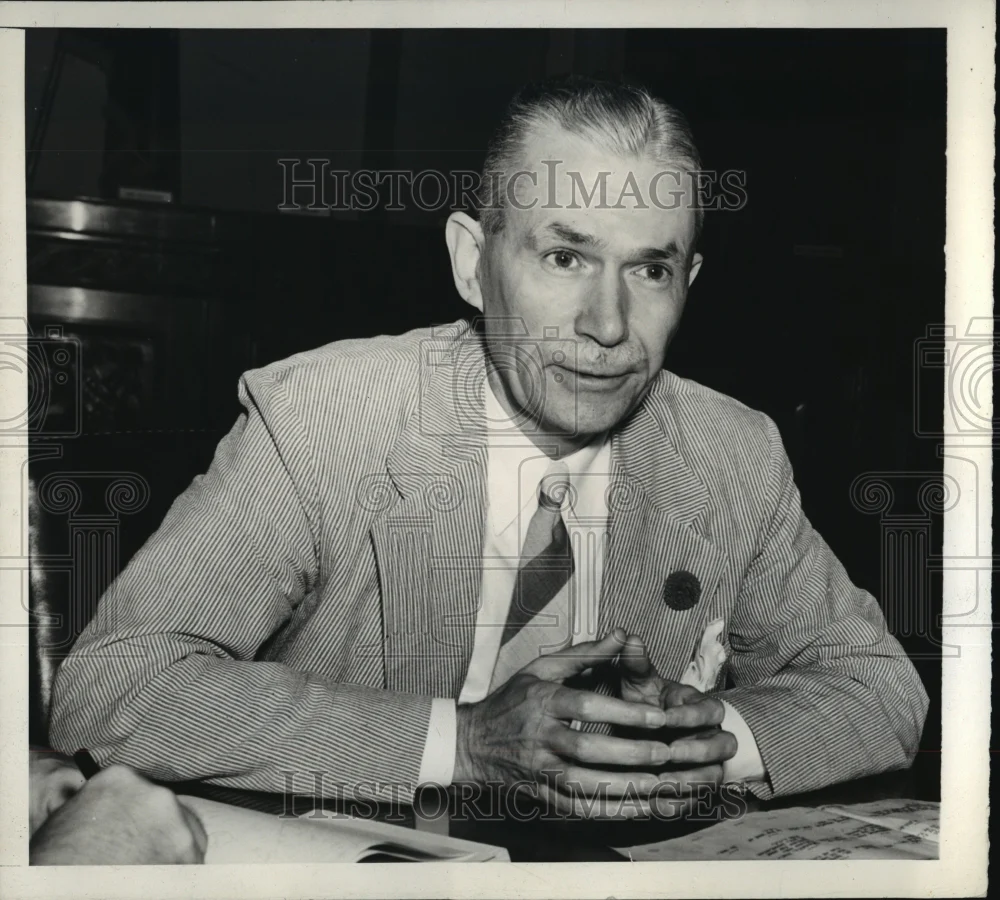1941 Press Photo Brig.Gen. Brehon B. Somervell U.S. Army Construction Chief