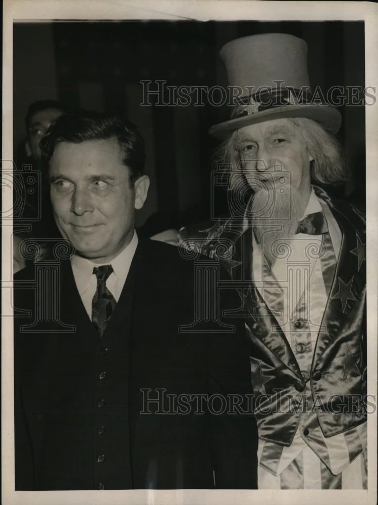 1940 Press Photo New York Wendell L.Willkie during his Brooklyn Campaign NYC