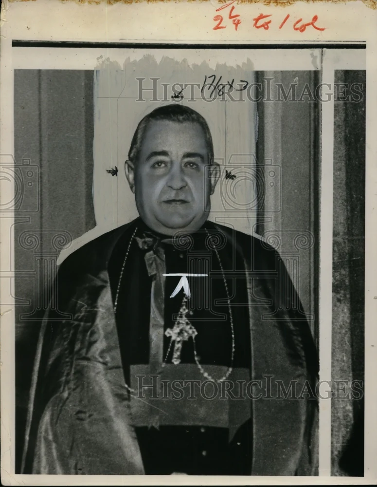 1953 Press Photo Unidentified Church Leader - neo01758