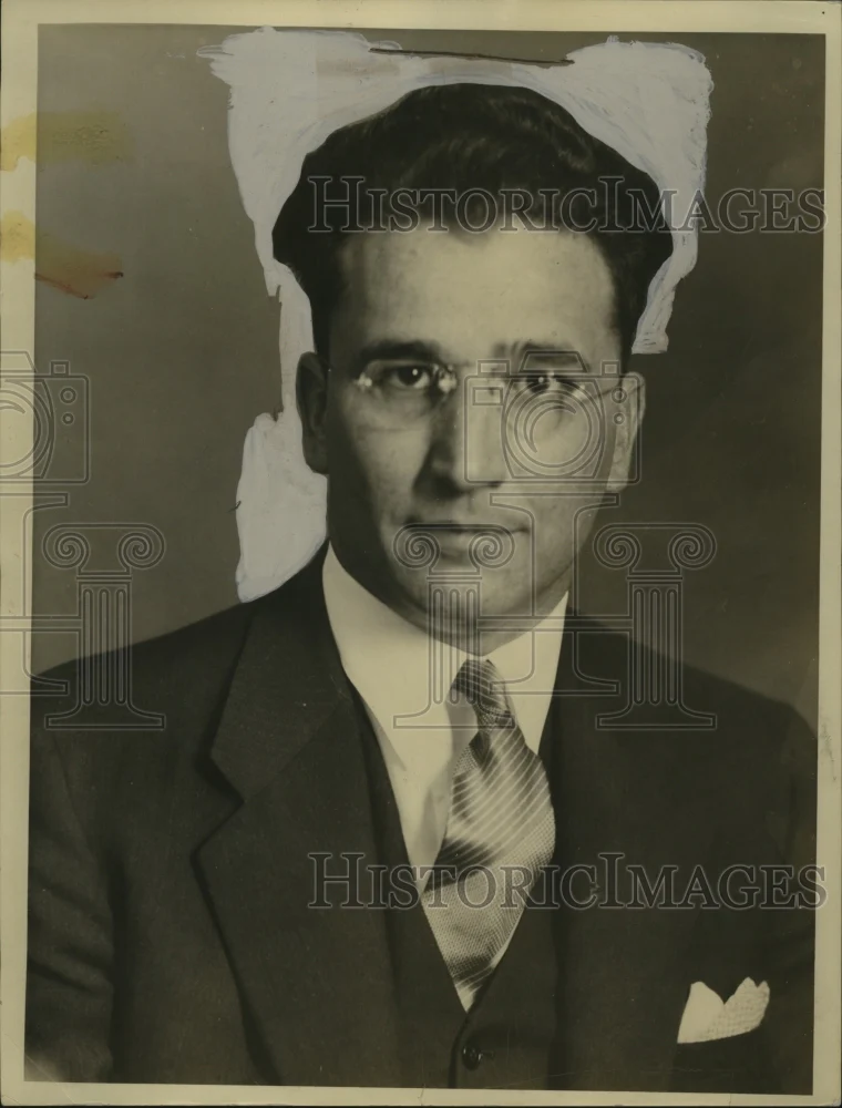 1934 Press Photo Reverend Elmer I. Miller - neo06264