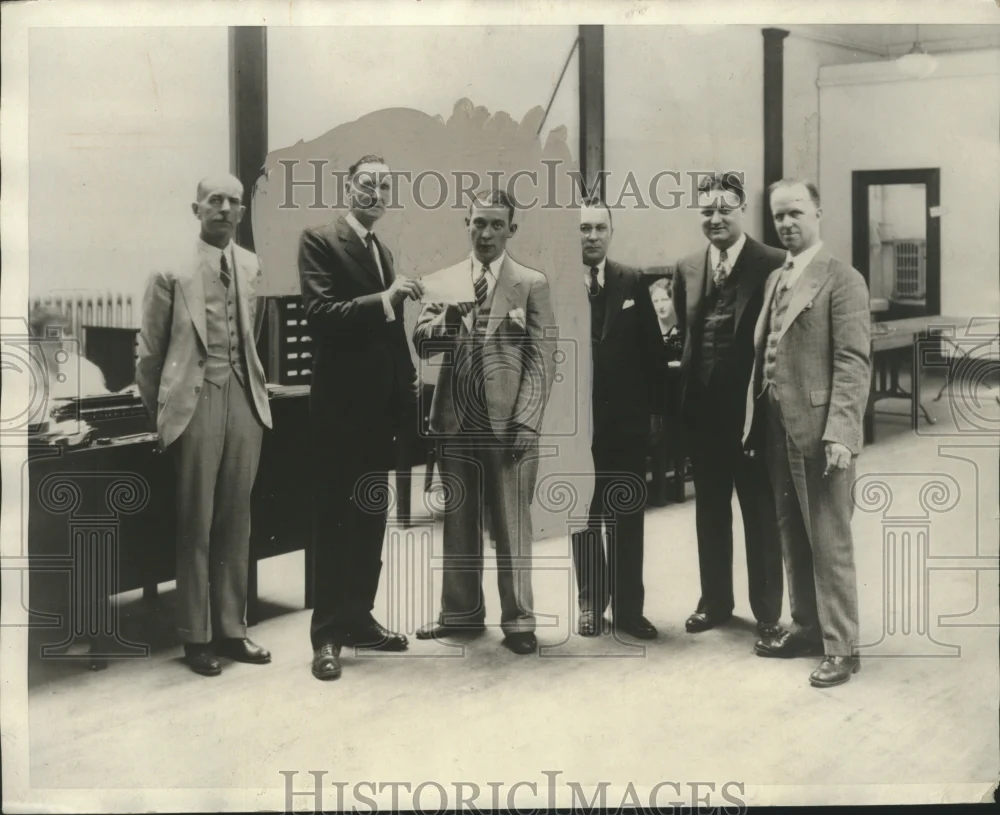 1930 Press Photo Edward Dougherty Wins Canadian Army/Navy Sweepstakes