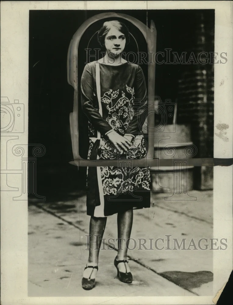 1928 Press Photo Mrs. Luccina Gutras Haarberg Kelloway killed Oakley Harris