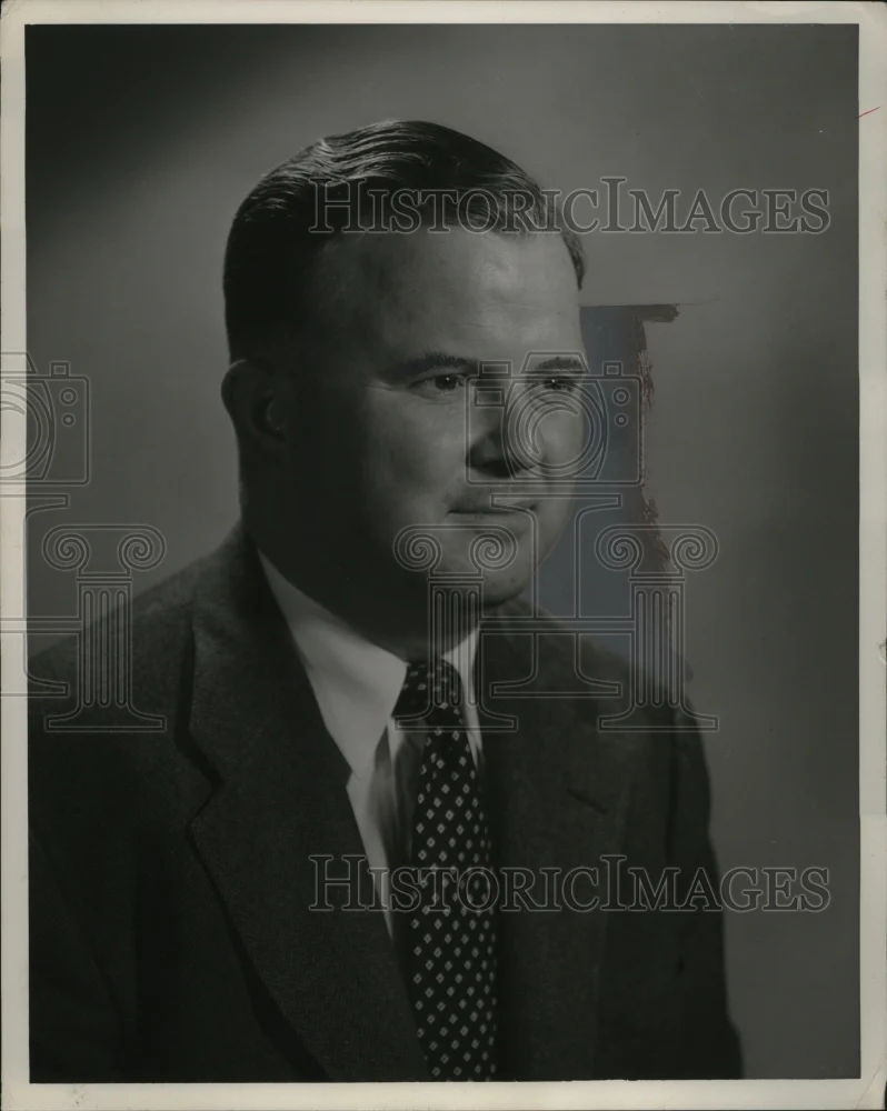 1954 Press Photo George R. Goss Republic Steel Corporation - neo10277