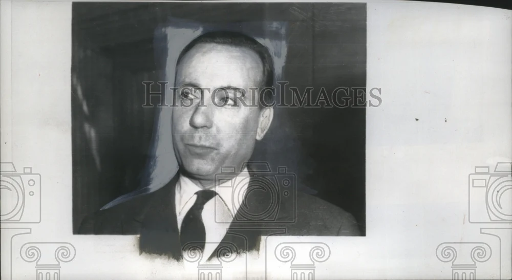 1958 Press Photo Guallist Leader Michel Debre First Premier of French Republic