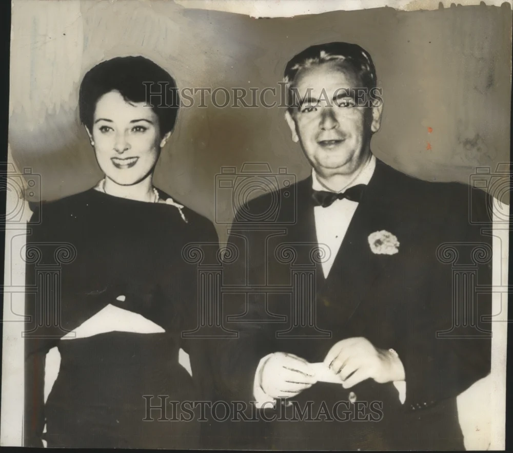 1949 Press Photo Mayor William O'Dwyer and Sloan Simpson Wedding Speculation