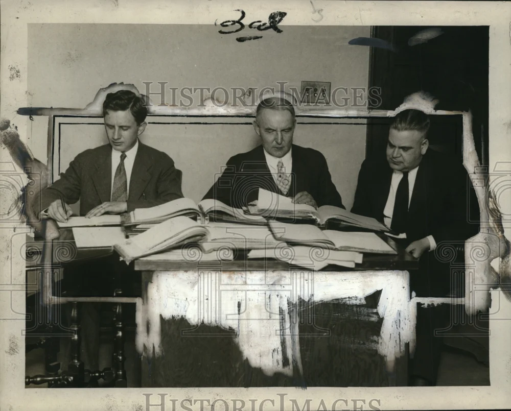 1920 Press Photo Roy L. Whitman, Alonzo Truesdale, Hicklin Yates - neo16676