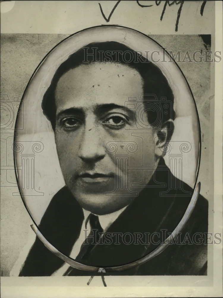 1929 Press Photo Joseeph Schwartz of Pogany - neo25674