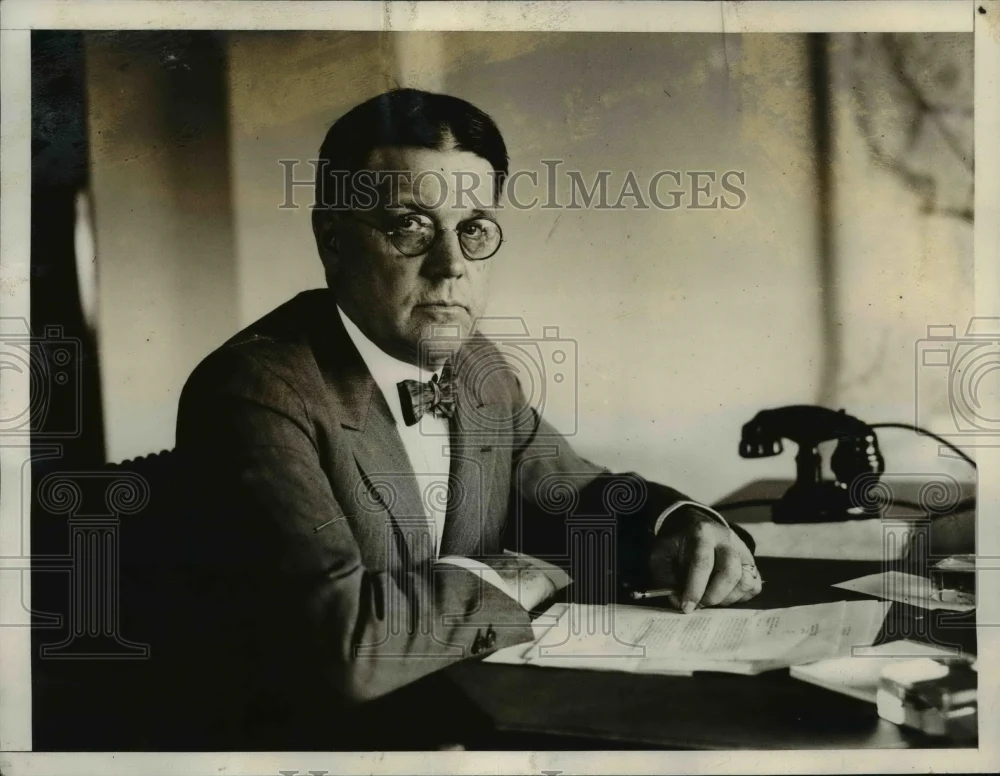 1928 Press Photo Portrait Of Assistant Secretary Walter Brown - nep04289