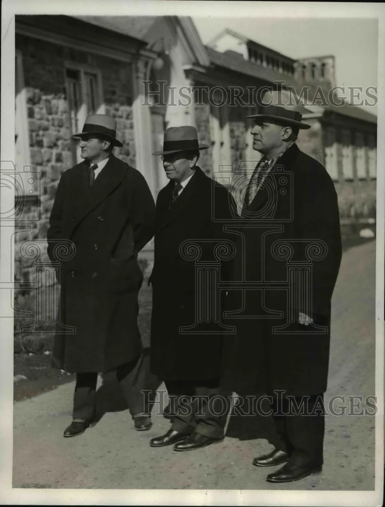 1931 Press Photo State Troopers Quell Prison Race Riot, 4 Prisoners at Large